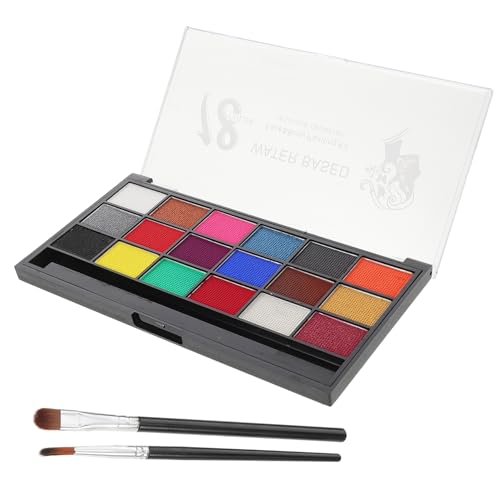 BESTYASH 1 Schachtel Farben Schminksets Party-Körperbemalung gesicht aquarellfarbe Gesichts-Make-up-Pigment Make-up-Kit für Gesichtsbemalung Cosplay-Make-up Pigmentpulver von BESTYASH