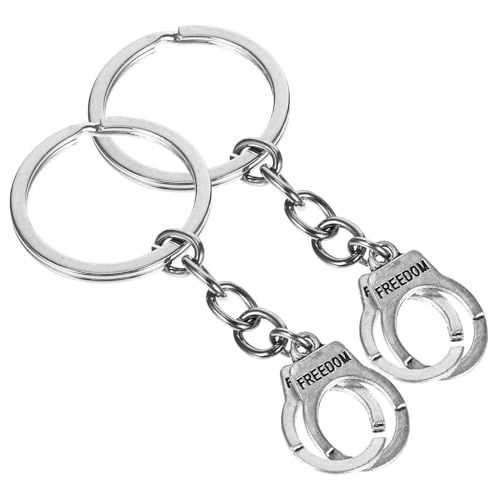 BESTYASH Modischer Schlüsselanhänger Aus Metall Schlüsselanhänger Für Die Tasche Einzigartiger Schlüsselring Dekoratives Rucksack-Accessoire von BESTYASH