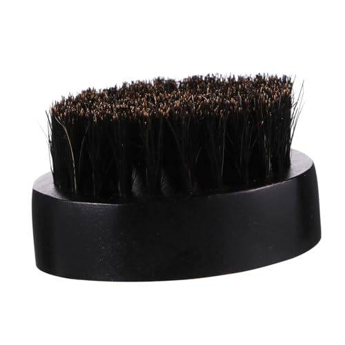 BESTYASH 1stück Wildschweinborsten Bartpflege Bürste Professionelle Holz-bartbürste Für Männer Für Tägliche Bartpflege Und Styling Schwarz Langlebig Für Glattes Haar von BESTYASH