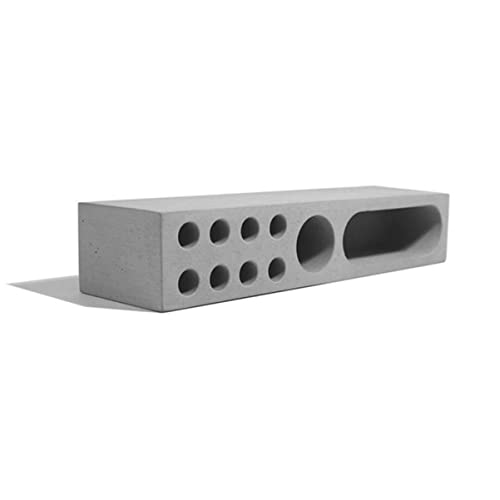 BESTYASH 1 Stücke Beton Schreibtisch Stehen Handy Business Case Lagerung Box Decor Für Büro von BESTYASH