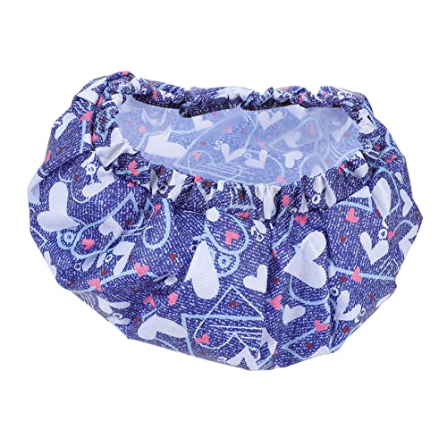 BESTYASH 1 Stück Wasserdichte Duschkappe Bademütze Erwachsene Hüte schlafhaube Badekappen wasserdichte Mützen für Herren Duschhauben für Männer wasserdichter Hut Stoff von BESTYASH