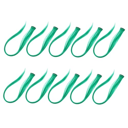 BESTYASH 10 Stk. Teiliges Farbige Haarverlängerungen für Damen Haarteil mit Clips Gerade Haarverlängerungen Stilvolles für Leicht und Hautfreundlich BESTYASH 10 Stk. Teiliges Farbige Haarverlängerungen für Damen Haarteil mit Clips Gerade Haarverlängerungen Stilvolles für Leicht und Hautfreundlich von BESTYASH