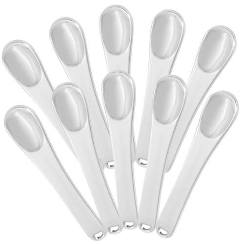 BESTYASH 10 Stücke Make Up Spatel Satz Kosmetikspatel für Hautpflege Augencreme Löffel für Cremes und Lotionen Professionelles Make Up Tool von BESTYASH