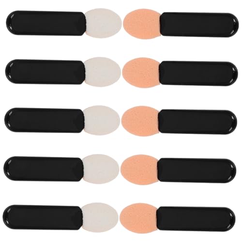 BESTYASH 10stücke Mini Lidschatten Pinsel Lidschatten Schwamm Sticks Augen Make-up Pinsel Applikator Für Mädchen Frauen Make-up von BESTYASH