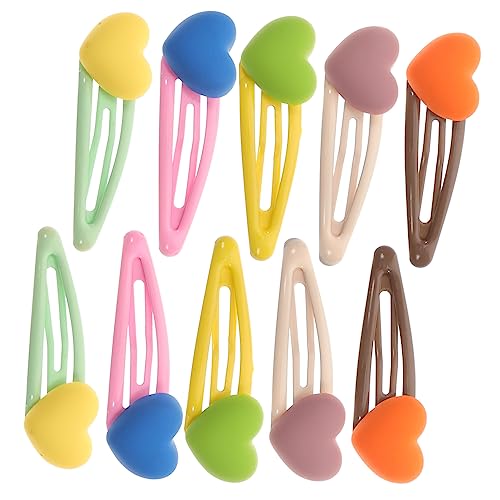 BESTYASH 10 Stück Teiliges Haarspangen Niedliche Haarclips für Mädchen für Täglichen Gebrauch und Besondere Anlässe Farbenfrohe Designs für Kreative Frisuren von BESTYASH