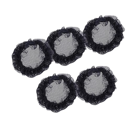 BESTYASH 10 Teiliges Ballett Kopfschmucknetz Set Unsichtbare Haarnetze Haarnetz Stirnbänder Für Damen Dutts Damen Kopfschmuck Haar Accessoires Haarknoten Abdeckung Haarknoten Netz von BESTYASH