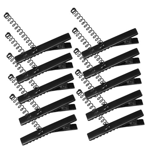 BESTYASH 100stücke Metall Haarnadeln in Form Eines Entenschnabels Für Diy-haarschmuck Kopfschmuck Zum Basteln Und Haarstyling Mädchen Kleinkinder Und Junge Mädchen von BESTYASH