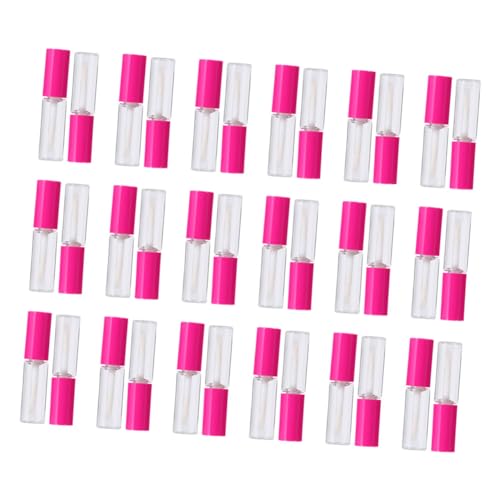BESTYASH 100 Stück Lipgloss Flaschen 8ml Wiederverwendbare Lippenbehälter Transparent Mit Abdeckung Für Selbstgemacht Make up Zubehör Für Damen Und Mädchen von BESTYASH