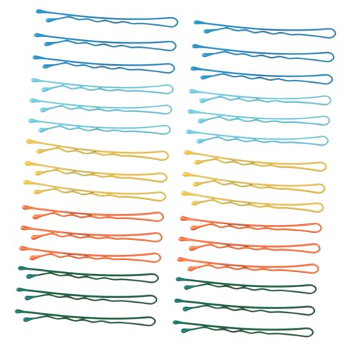 BESTYASH 100 Stück Teiliges Macaroon Haarspangen Bunte Haarnadeln Haaraccessoires für Damen Mädchen Vielseitig Tragbar Modisch und Schonend für Empfindliches Haar von BESTYASH