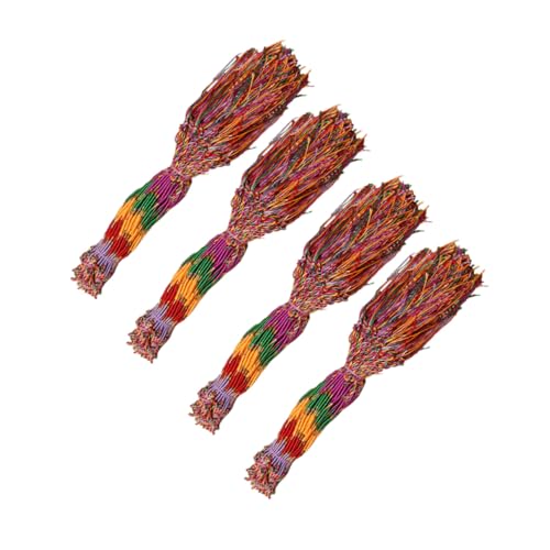 BESTYASH 100 Stück Verstellbares Handgewebtes Armband Buntes Unisex Handgelenkband Modischer Farbenfroher Armschmuck für Damen und Herren Langlebig und Komfortabel Zufällige Farbe von BESTYASH