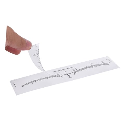 BESTYASH 100stücke Augenbrauen Aufkleber Augenbrauen Gestaltung Werkzeuge Augenbrauenmaß Professionelles Augenbrauenmaß von BESTYASH