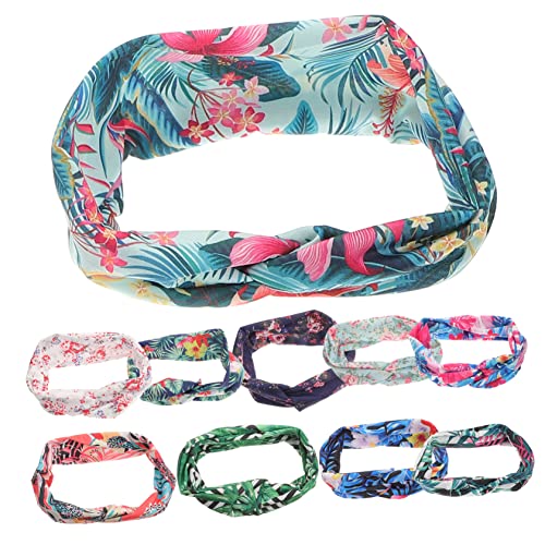 BESTYASH 10stücke Stirnband Für Damen Stretch-yoga-haarband Aus Blumen-design Sport-stirnband Für Frauen Elastisches Kopftuch Geeignet Für Laufen Und Basketball BESTYASH 10stücke Stirnband Für Damen Stretch-yoga-haarband Aus Blumen-design Sport-stirnband Für Frauen Elastisches Kopftuch Geeignet Für Laufen Und Basketball von BESTYASH