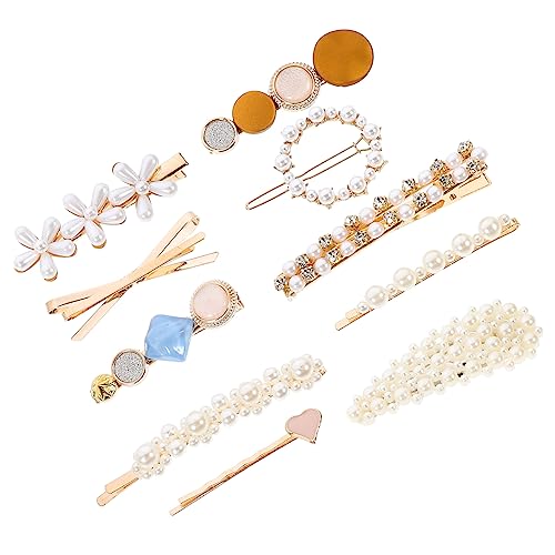 BESTYASH 10stücke Haarspangen Mit Imitationsperlen Für Frauen Elegante Haarklammern Für Besondere Anlässe Wie Weihnachten Hochzeiten Und Partys Vielseitige Haaraccessoires Für Jeden von BESTYASH