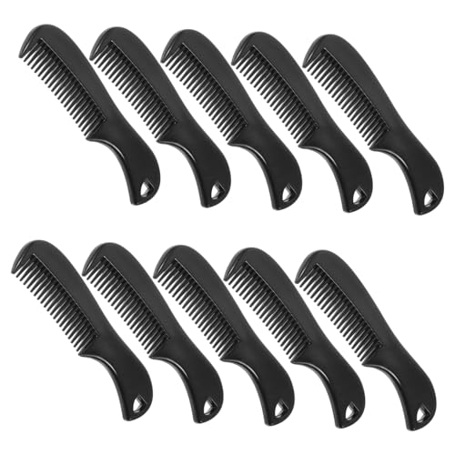 BESTYASH Schnurrbart Kamm für Herren 10 Stücke Taschenkamm für Bartpflege Langlebig Robust für Stilvolle Männer von BESTYASH