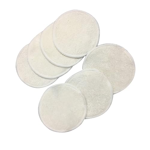 BESTYASH 10stücke Schichtige Bambusfasern Make-up Entferner Pads Wiederverwendbare Gesichtswaschpads Kosmetiktücher Für Reisen Fitnessstudio von BESTYASH