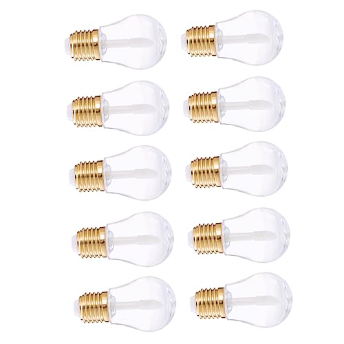 BESTYASH 10stücke Transparente Birnenförmige Lipgloss Flaschen Diy Lippenstift Behälter Lip Balm Flaschen Für Selbstgemachte Kosmetik von BESTYASH