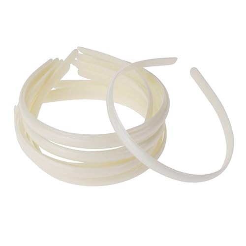 BESTYASH 12 Stück Diy Kunststoff Haargummis Haarschmuck Zähne Milchigem für Modebewusste Damen und Jeans oder Abendkleider BESTYASH 12 Stück Diy Kunststoff Haargummis Haarschmuck Zähne Milchigem für Modebewusste Damen und Jeans oder Abendkleider von BESTYASH