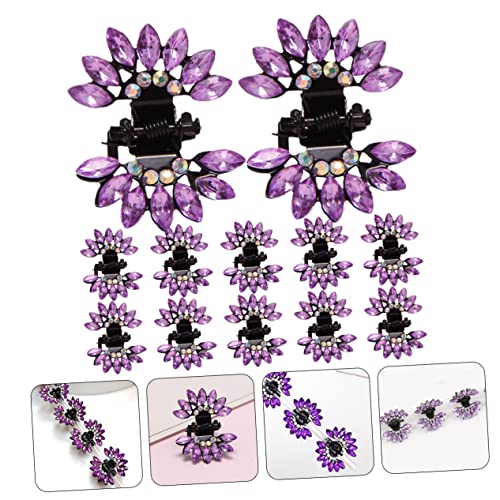 BESTYASH 12 Stück Teiliges Glitzer Haarspangen Mini Haarklammern für Damen Mädchen und Rutschfeste Claw Clips für Dünnes und Dickes Haar für BESTYASH 12 Stück Teiliges Glitzer Haarspangen Mini Haarklammern für Damen Mädchen und Rutschfeste Claw Clips für Dünnes und Dickes Haar für von BESTYASH