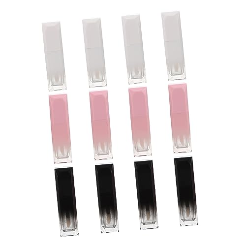 BESTYASH 12 Stück Teiliges Gradient Lip Gloss Röhrchen Praktische Tragbare Behälter für DIY Lippenpflegeprodukte für Reisen und Täglichen Gebrauch von BESTYASH
