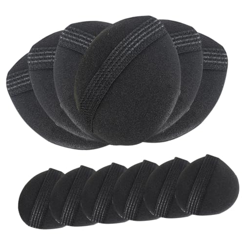 BESTYASH 12 Stück Teiliges Haarkissen für Volumen und Styling Großes und Kleines Haarpolster Natürliches Haarvolumen Tool für Frauen Unsichtbare Haarbasis für Hochzeit Party und Alltag von BESTYASH