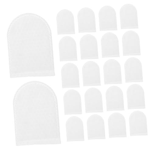 BESTYASH 120 Stück Wattepads Wattepads Gesichtspads Statt Reinigungswatte Runde Wiederverwendbare Wattepads Wattepad Make Up Entferner Abschminkpads Weiß Vliesstoff von BESTYASH