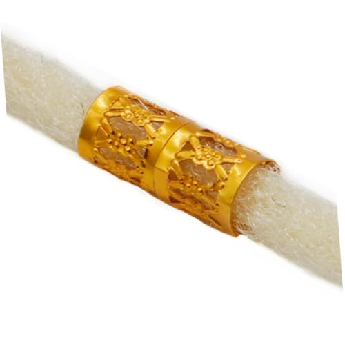 BESTYASH 120 Stück Haare Geflochten Ringe Haarschmuck Haarzubehör Haarschlauch von BESTYASH