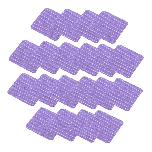 BESTYASH 1200 Stück Maniküre Entferner Handtücher Tücher Nagellackentferner Gel Nagellackentferner Nagelpads Nagelzubehör Für Nageltechniker Gel Entferner Nagelfolie Violetter von BESTYASH