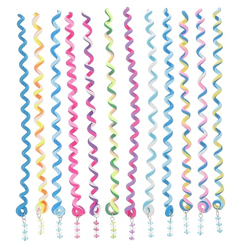 BESTYASH 12stücke Elastische Haarstyling-hoops Für Mädchen Haarclips Zum Flechten Und Frisieren Kreatives Haarschmuck Dickes Feines Oder Lockiges Haar Einfach Zu Verwenden Diy-zubehör von BESTYASH