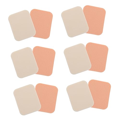BESTYASH 12stücke Kosmetikpads Für Mädchen Make-up-pads Für Mädchen Make-up-quaste Puderquaste Einfacher Puff Make-up-foundation-puff Gesichtspuder-quaste Handlicher Puff Leicht Zu von BESTYASH