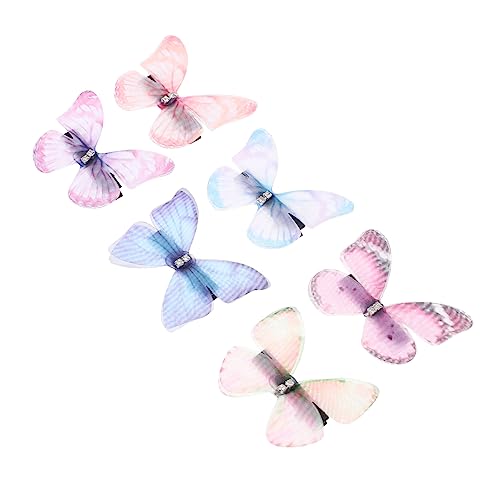 BESTYASH 12stücke Schmetterling-haarclips Für Damen Schmetterlinge Haarspangen Haarspangen Für Mädchen Mädchen Haarnadel Frauen Haar-accessoire von BESTYASH