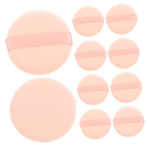 BESTYASH 16stücke Baumwolle Puderquaste Gesicht Make-up Pads Lose Puder Kissen Beauty Quasten Kosmetik Puderquasten von BESTYASH