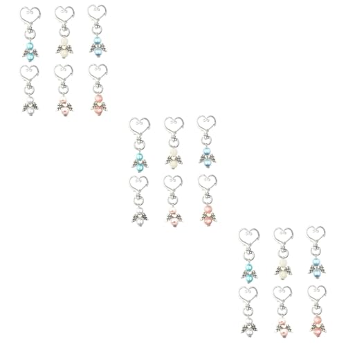 BESTYASH 18 STK Engel Schlüsselanhänger Herz Schlüsselanhänger Schlüsselbund Herz-Anhänger haushaltsgeschenke Key Holder Schlüsselanhänger aus Legierung Stylischer Schlüsselanhänger BESTYASH 18 STK Engel Schlüsselanhänger Herz Schlüsselanhänger Schlüsselbund Herz-Anhänger haushaltsgeschenke Key Holder Schlüsselanhänger aus Legierung Stylischer Schlüsselanhänger von BESTYASH