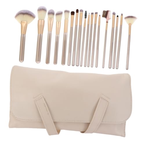 BESTYASH 18 Stück Teiliges Kosmetik Pinselset für Professionelle Makeup Pinsel für Foundation Puder und Lidschatten Weiche Hochwertige Borsten für Perfekten Auftrag für Flüssige und von BESTYASH