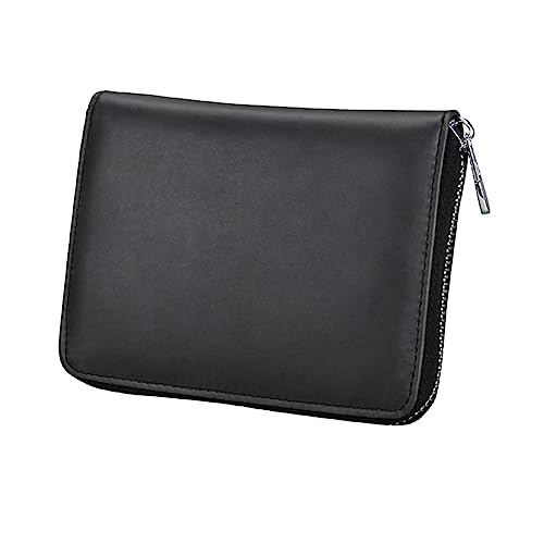 BESTYASH Versteckte Brieftasche Kartenetui Sichere Hülle Brieftasche Multifunktionale Reisetasche Stilvoll Für Männer Frauen Schwarz von BESTYASH