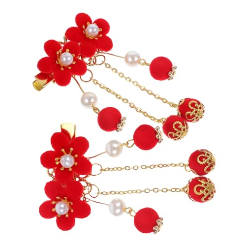 BESTYASH Chinesische Haarspange Im Antiken Stil Mit Fransen Haarnadel Für Mädchen Langlebiges Und Sicheres Material Geeignet Für Alltag Fotos Und Partys von BESTYASH