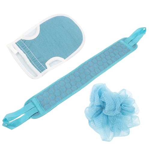 BESTYASH 1Satz Rückenschrubber Teiliges Peeling Badetuch für Effektive Hautfreundliches Material für Zuhause Schlafsaal und Unterwegs von BESTYASH