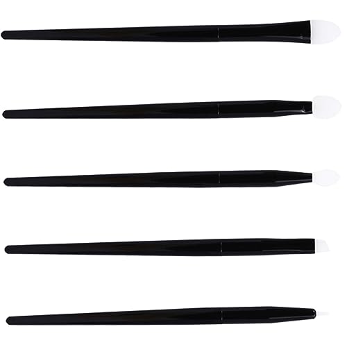 BESTYASH 1Satz Silikon Make Up Pinselset Teiliges für Lidschatten Lippenstift und Augenbrauen für Täglichen Gebrauch und Profis Leicht zu Reinigen Stylisch und Praktisch von BESTYASH