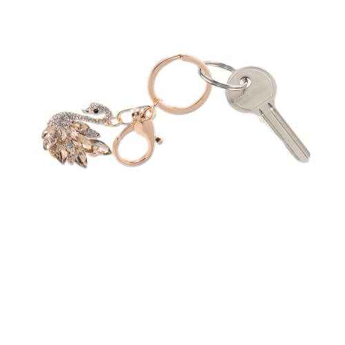 BESTYASH Chic Schwan Schlüsselanhänger Dekorative Tasche Charme Strass Schlüsselanhänger Für BESTYASH Chic Schwan Schlüsselanhänger Dekorative Tasche Charme Strass Schlüsselanhänger Für von BESTYASH