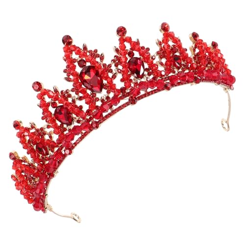 BESTYASH 1Stück Braut Tiara mit Hochzeit Krone Besondere Anlässe Leichtes Materialdesign Aussehen Langlebige Verarbeitung von BESTYASH