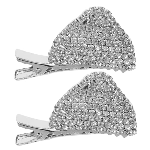 BESTYASH 1paar Katzenohr-haarclips Strass Für Halloween Cosplay-partys Und Alltag Leichte Haarnadeln Für Vielseitige Frisuren Und Anlässe Langlebig Und Modisch von BESTYASH
