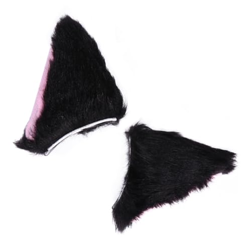 BESTYASH Plüsch Katzenohren Haarspange für Mädchen Cosplay Haarnadel Leicht und für Partys Kaninchenhaarimitat Süßer Kopfschmuck BESTYASH Plüsch Katzenohren Haarspange für Mädchen Cosplay Haarnadel Leicht und für Partys Kaninchenhaarimitat Süßer Kopfschmuck von BESTYASH