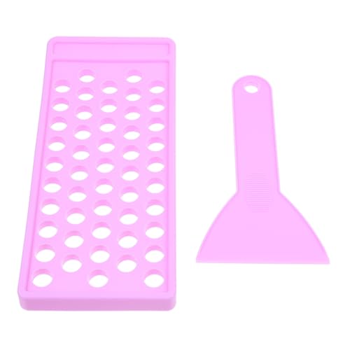 BESTYASH 1satz Diy Lip Balm Set Mit Löchern Auffülltray Und Spatel Für Herstellung Von Lippenbalsam Und Lipgloss Für Kreative Bastelprojekte von BESTYASH