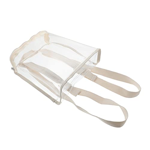 BESTYASH 1stück Transparenter Schulrucksack Für Mädchen Wasserdichter Strand Und Snackbeutel Modischer Outdoor-Rucksack Für Und Für Am von BESTYASH