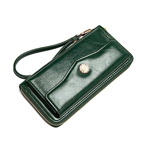 BESTYASH 1stück Damen Lang Wallet Aus Kunstleder Große Kapazität Praktische Geldbörse Für Münzen Und Karten Für Alltag Und Reisen Stilvolles Design von BESTYASH