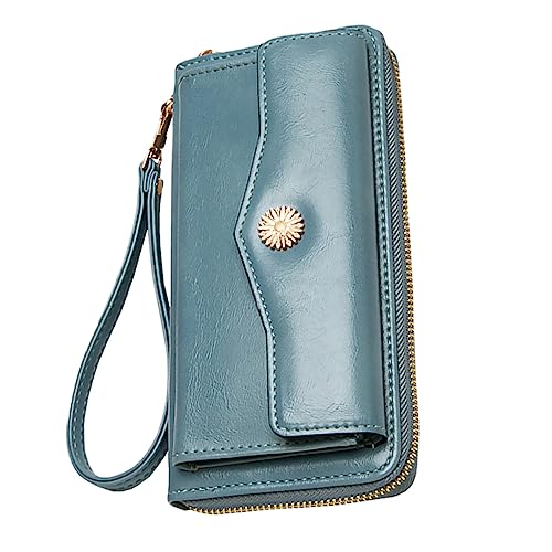 BESTYASH 1stück Damen Lange Geldbörse Aus Leder Große Kapazität Modischer Handtaschen Organizer Für Smartphone Und Karten Für Shopping Und Reisen von BESTYASH