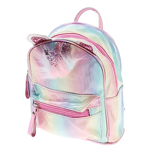 BESTYASH 1stück Junge Mädchen Rucksack Einhorn Mit Glitzer Verstellbare Schultergurte Große Kapazität Für Kleinkinder Und Vorschulkinder Attraktives Cartoon Design Zufällige Farben von BESTYASH