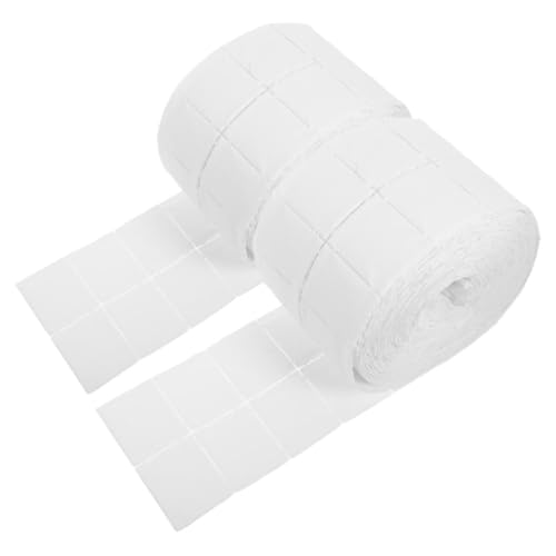BESTYASH 2 Rollen Rüstungsentfernungsgewebe Nägel Entfernung machen reisen Maniküre UV Nageltücher Nagelpeelingtücher Handtuch zum Nagelwaschen Make-up-Tücher Nagelversorgung Papier Weiß von BESTYASH
