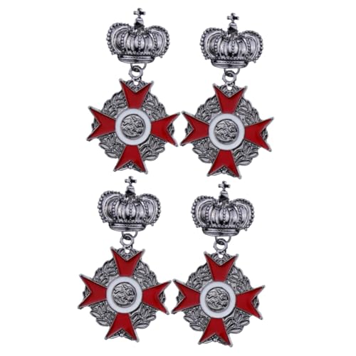 BESTYASH 2 Sätze Brosche Männer Binden Wäscheklammern Krawattennadeln Für Männer Roter Weißer Blauer Stift Schmuck Anstecknadel Für Kleidung Frauen Revers Für Männer Legierung 2 Stück * 2 von BESTYASH