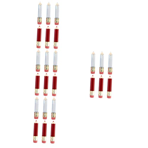 BESTYASH 2 Sätze Diy Lip Gloss Hohlrohr Getönt Schönheit Material Füllung Röhren Probenbehälter Leere Lipgloss-tuben Bleistiftförmige Lippenölflaschen Plastik 6 Stück * 2 von BESTYASH