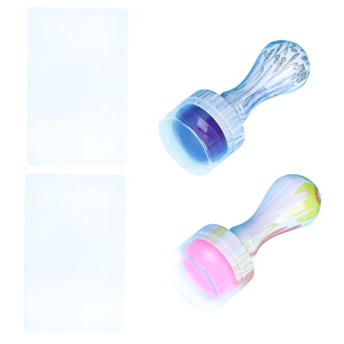 BESTYASH 2 Sätze Handheld Nail Art Stamper Teiliges Nagelkunst Stempel und Tragbar und Vielseitig Einsetzbar für Diy Maniküre Nageldesigns BESTYASH 2 Sätze Handheld Nail Art Stamper Teiliges Nagelkunst Stempel und Tragbar und Vielseitig Einsetzbar für Diy Maniküre Nageldesigns von BESTYASH